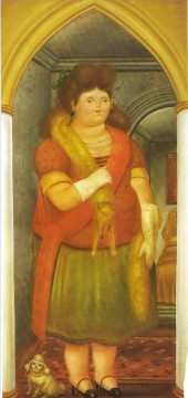 Fernando Botero Painting - El Palacio Fernando Botero